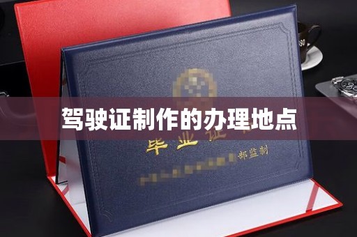 保税港区驾驶证制作的办理地点
